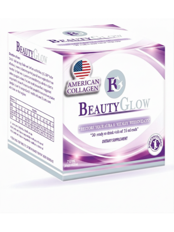 BEAUTYGLOW Amerikan kolajen Peptidleri 10.000 mg Liposol Teknolojisi - 25 mL x 30 Vial  