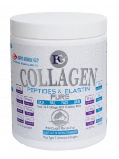 BEAUTYGLOW Collagen Peptides & Elastin–Fish Collag..